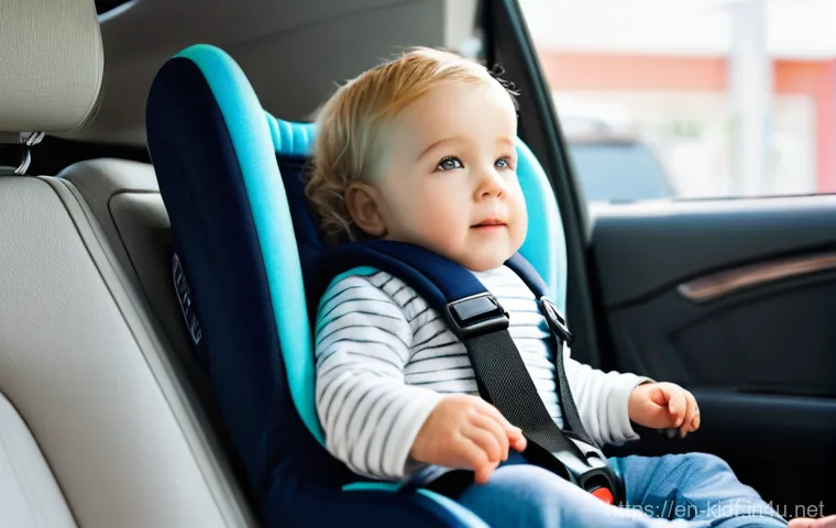 유아용 외출복 추천 - **Prompt:** "A happy baby, around 12-18 months old, giggling softly while sitting on a plush, soft r...